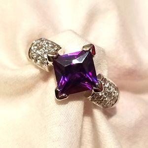 Sterling Silver Amythest Ring